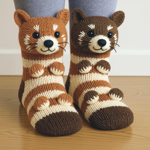 🔥HOT SALE🦥3D Animal Socks🧦