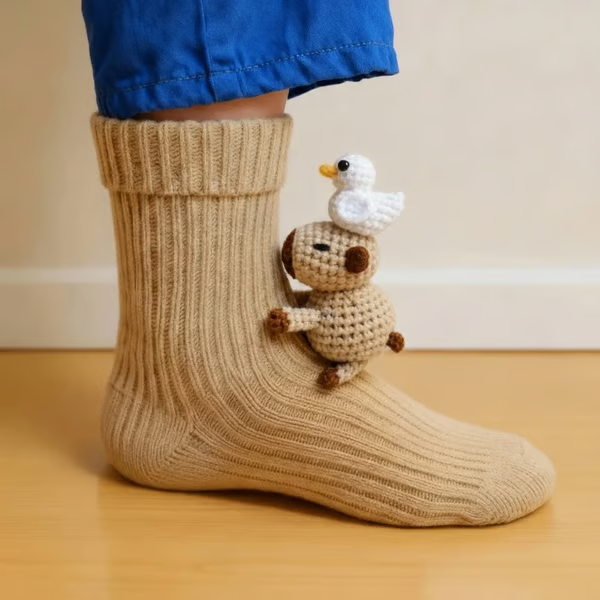 🔥HOT SALE🦥3D Animal Socks🧦